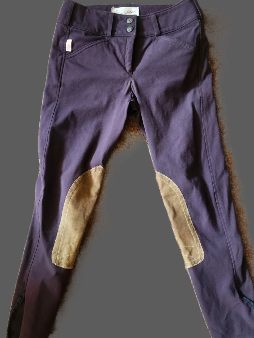 TAILORED SPORTSMAN Trophy Hunter BREECHES childs 14 BOYSENBERRY EUC